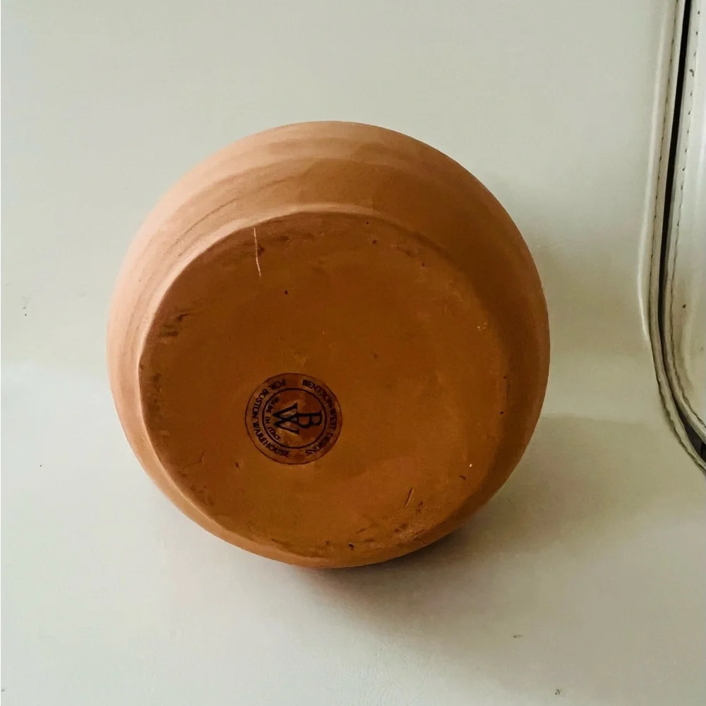 Terracotta Sun Motif Pitcher from Italy - Picture 9 of 15